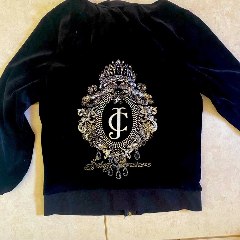 NWOT Juicy Couture Tiara Cameo Jacket